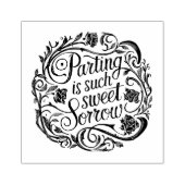 Tampons Encreurs Douce tristesse - Timbre en caoutchouc de Shakespe (Impression)