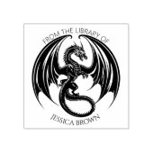Tampons Encreurs Dragon Ancien De la Bibliothèque De (Impression)