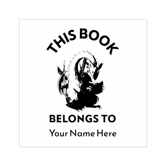 Tampons Encreurs Dragon Cette propriété appartient aux Boîtes (Impression)