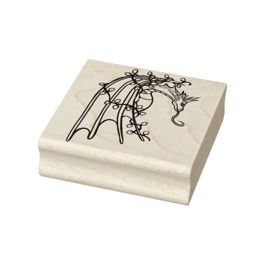 Tampons Encreurs Dragon de Noël (Tampon)