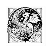 Tampons Encreurs Dragon de Noël (Impression)