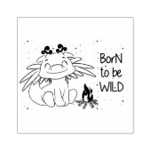 Tampons Encreurs Dragon né pour être sauvage (Impression)