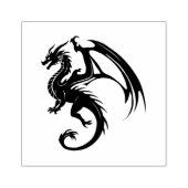 Tampons Encreurs Dragon noir (Impression)