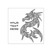 Tampons Encreurs Dragon rempli de Motif Dots - à droite (Impression)