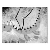 Tampons Encreurs Dragon sur une texture orange (Impression)