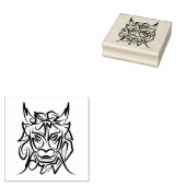 Tampons Encreurs Dragon tribal noir et blanc (Tamponné)