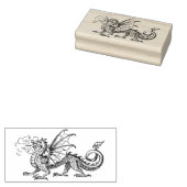 Tampons Encreurs Dragon vintage (Tamponné)