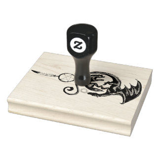 Tampons Encreurs Dragon Wolf Pentagram Dreamcatcher