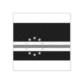 Tampons Encreurs Drapeau Cap-Vert Bois d'art (Impression)