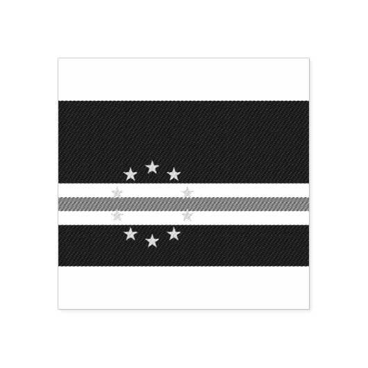 Tampons Encreurs Drapeau Cap-Vert Bois d'art (Impression)