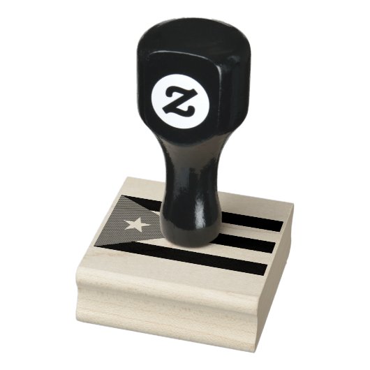 Tampons Encreurs Drapeau cubain Wood Art Stamp (Tampon)