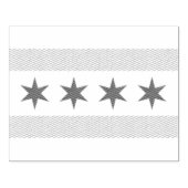Tampons Encreurs Drapeau de Chicago (Impression)