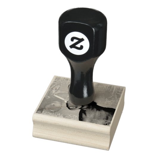 Tampons Encreurs Drôle âne de Noël avec casquette de Noël (Tampon)