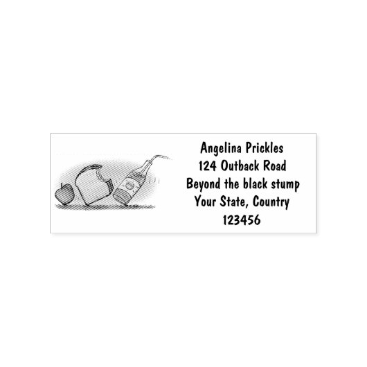 Tampons Encreurs Drôle de dessin animé de fourmis (Impression)