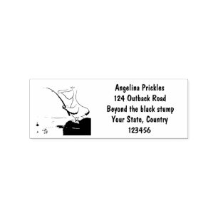 Tampons Encreurs Drôle pélican de pêche