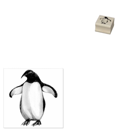 Tampons Encreurs Drôle Pingouin mignon Oiseau animal Papier à lettr (Tamponné)