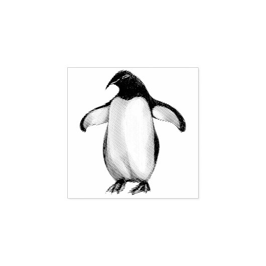 Tampons Encreurs Drôle Pingouin mignon Oiseau animal Papier à lettr (Impression)