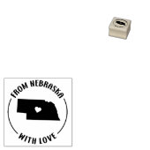 Tampons Encreurs Du Nebraska avec amour, Petites entreprises, (Tamponné)