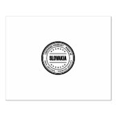 Tampons Encreurs Durable SLOVAKIA Text Certified Made in Precise  (Impression)