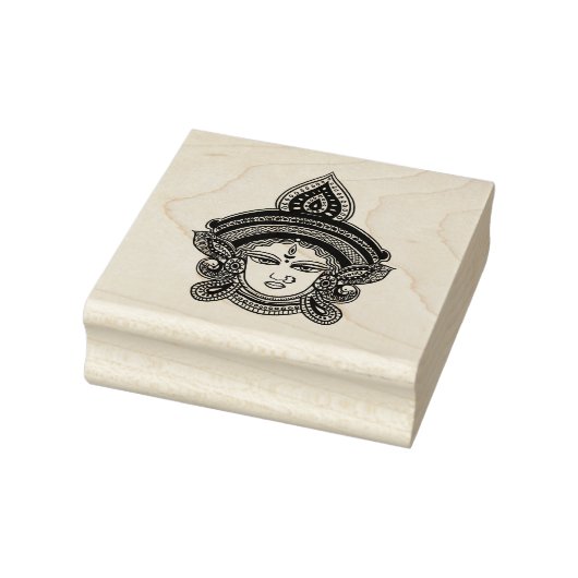 Tampons Encreurs Durga Maa ethnique classique | Déesse indienne (Tampon)