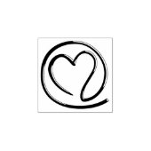 Tampons Encreurs e-mail pour vous - conception cardiaque + vos idée (Impression)
