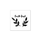 Tampons Encreurs Earth first / Eco friendly, zéro déchet, devenez é (Impression)