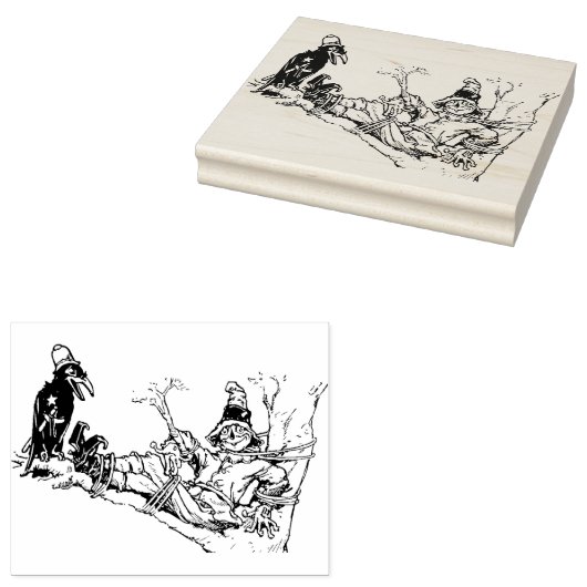 Tampons Encreurs Écart dans une illustration d'arbre timbre d'art (Tamponné)