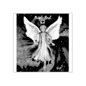 Tampons Encreurs Écharpe à âme violette (Impression)