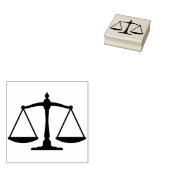 Tampons Encreurs échelle de justice timbre art (Tamponné)
