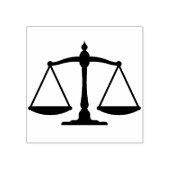 Tampons Encreurs échelle de justice timbre art (Impression)