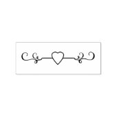 Tampons Encreurs Éclats et séparateurs de texte du coeur (Impression)