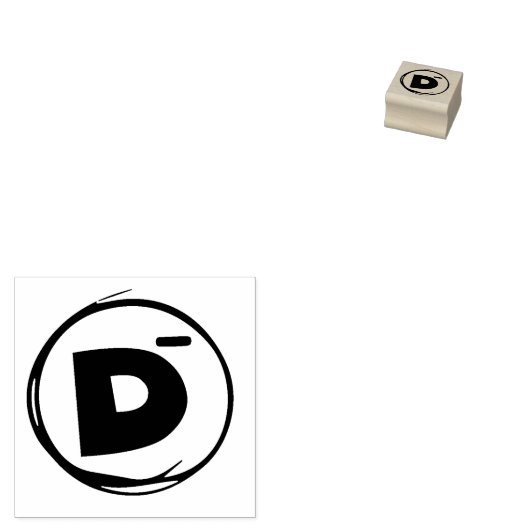 TAMPONS ENCREURS ÉCOLE CLASSEMENT D MINUS CAOUTCHOUC (Tamponné)