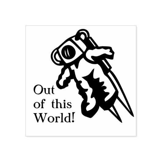 Tampons Encreurs École secondaire d'astronaute spatiale A Plus (Impression)