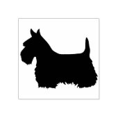 Tampons Encreurs Ecosse, Scottish Terrier, Chien noir, mort dur (Impression)