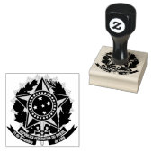 Tampons Encreurs Écran en caoutchouc brésilien personnalisé 2" x 2" (Tamponné)