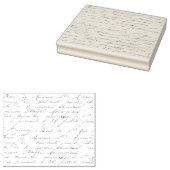 Tampons Encreurs Écriture manuscrite française vintage (Tamponné)