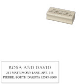 Tampons Encreurs Editorial Modern Wedding (Tamponné)