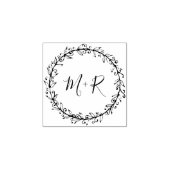 Tampons Encreurs Effectuez vos propres initiales de Mariage de call (Impression)