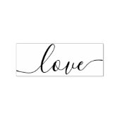 Tampons Encreurs Élégant Amour Moderne Script (Impression)