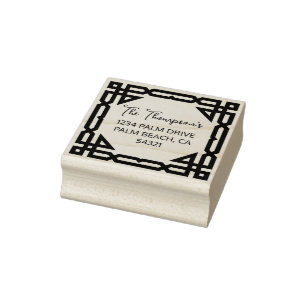 Tampons Encreurs Elegant Celtic Frame Adresse de retour