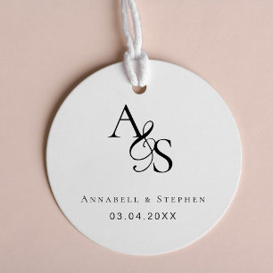 Tampons Encreurs Elégant, Classique, Monogramme, Mariage,