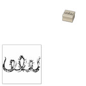 Tampons Encreurs Élégant Cool unique Gothique Snake Dessin Ornament (Tamponné)