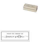 Tampons Encreurs Élégant De La Bibliothèque Du Script De Nom Person (Tamponné)