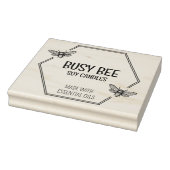 Tampons Encreurs Élégant logo d'abeille Honeycomb pour gros (Tampon)