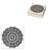 Tampons Encreurs   Élégant Mandala de Yoga pour Journaling en Scrap (Tamponné)
