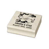 Tampons Encreurs Élégant Mariage floral à fleurs tropicales (Tampon)