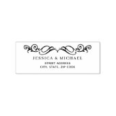 Tampons Encreurs Elégant mariage Ornate Or Luxury (Impression)