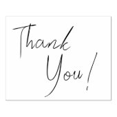 Tampons Encreurs Élégant Merci de script (Impression)