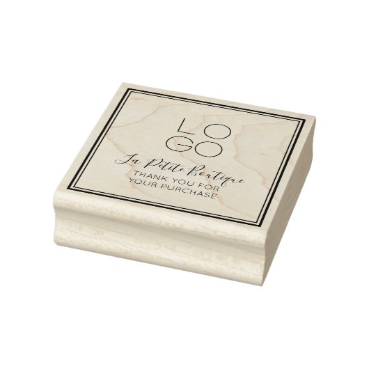 Tampons Encreurs Élégant Merci de script minimal pour votre achat (Tampon)