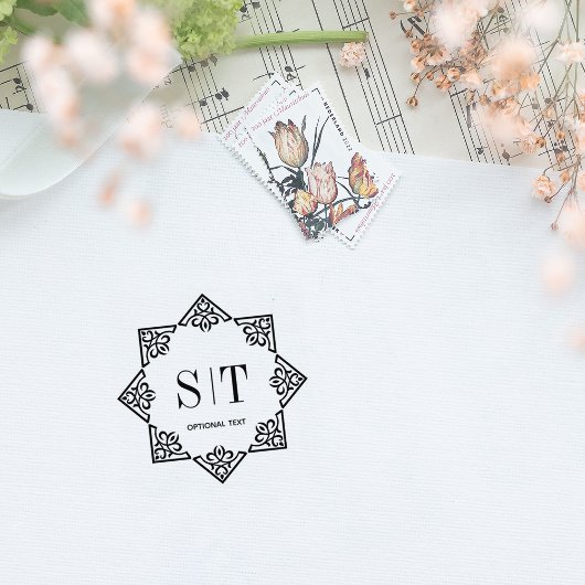 Tampons Encreurs Élégant monogramme celtique